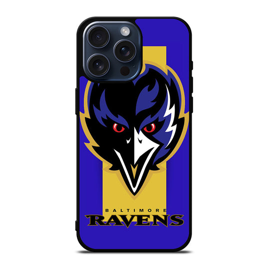 BALTIMORE RAVENS ICON iPhone 15 Pro Max Case Cover