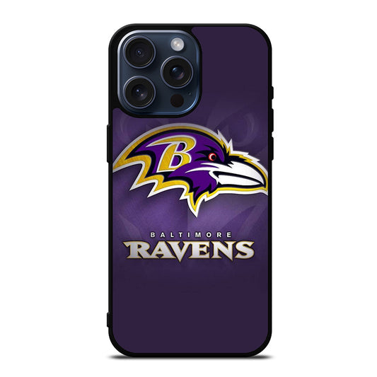 BALTIMORE RAVENS LOGO iPhone 15 Pro Max Case Cover