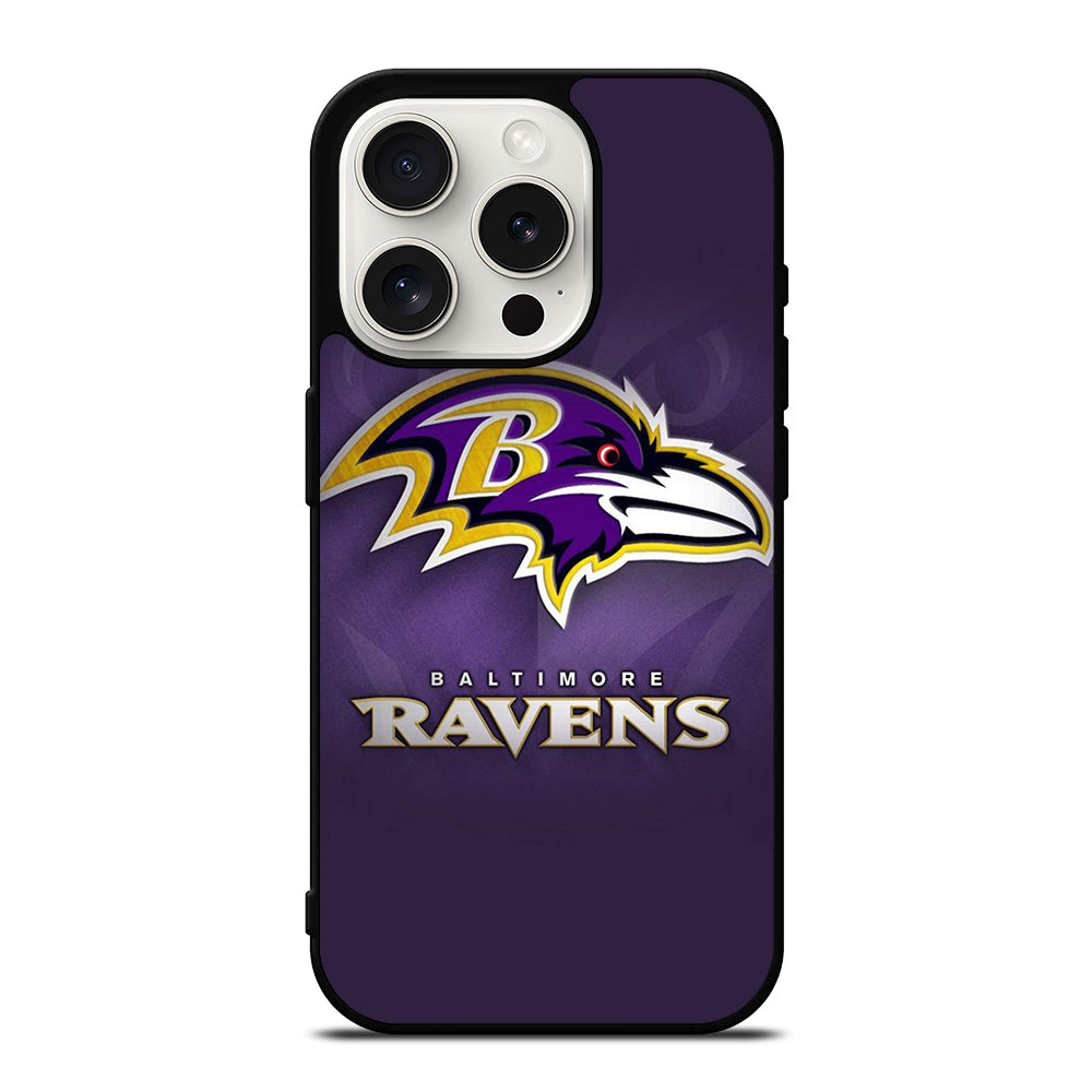 BALTIMORE RAVENS LOGO iPhone 15 Pro Case Cover
