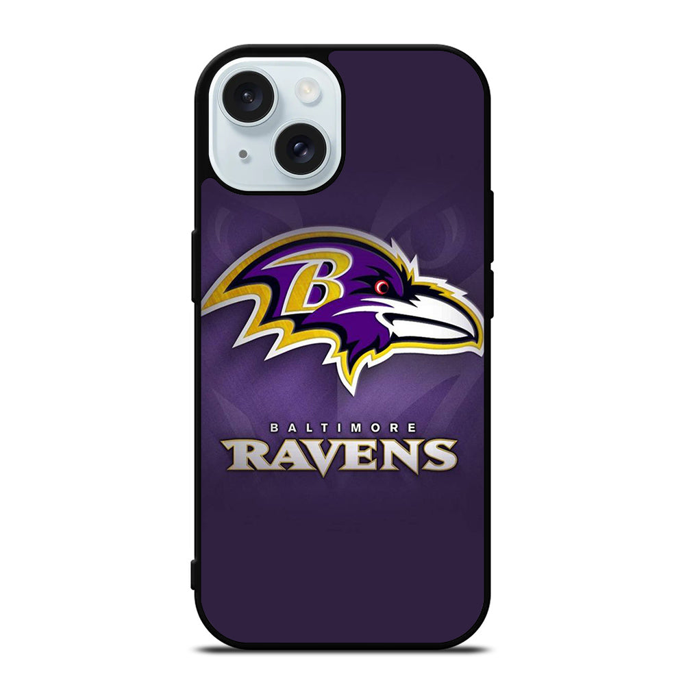 BALTIMORE RAVENS LOGO iPhone 15 Case Cover