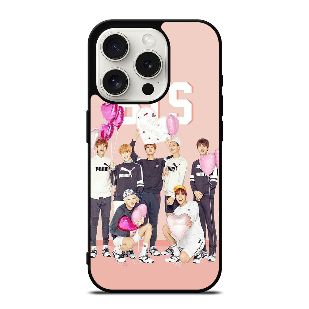 BANGTAN BOYS BTS KPOP GROUP 2 iPhone 15 Pro Case Cover