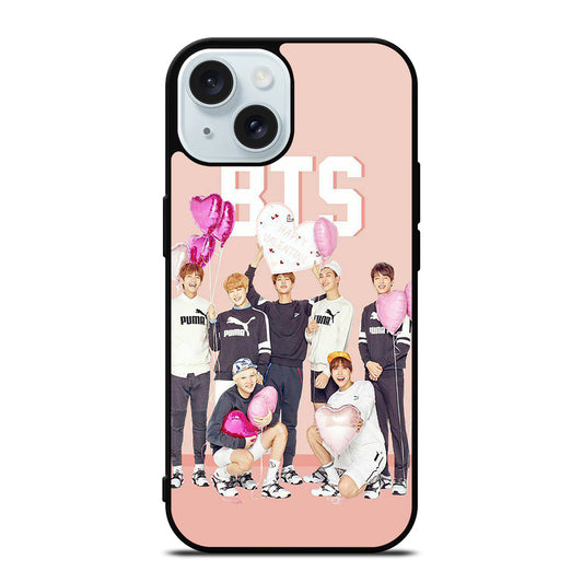 BANGTAN BOYS BTS KPOP GROUP 2 iPhone 15 Case Cover