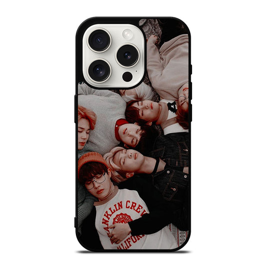 BANGTAN BOYS BTS MEMBER iPhone 15 Pro Case Cover