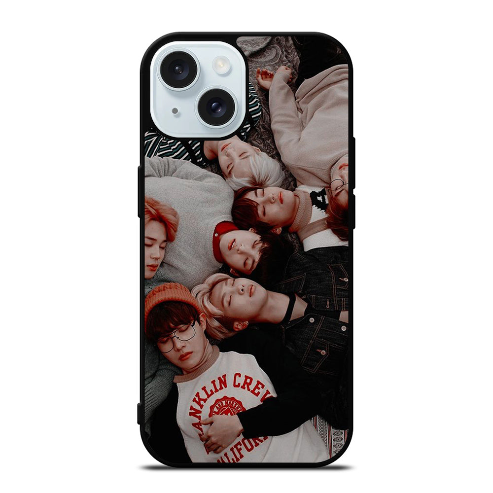 BANGTAN BOYS BTS MEMBER iPhone 15 Case Cover