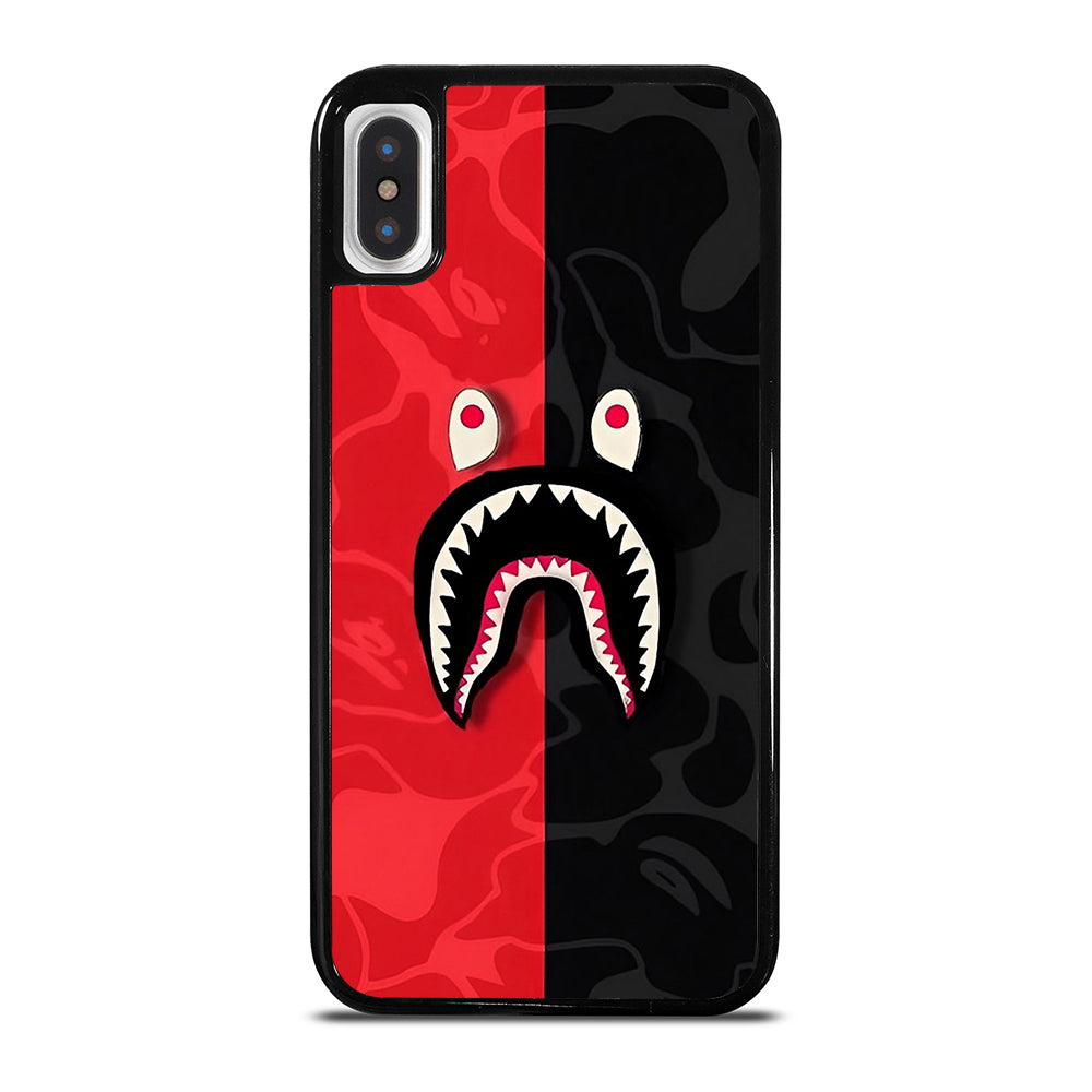 BAPE SHARK CAMO ART iPhone X / XS Case Cover