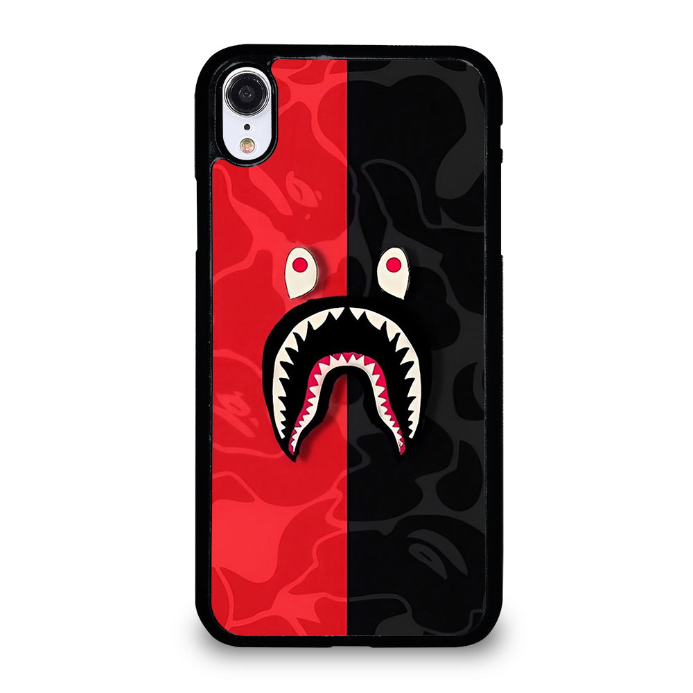 BAPE SHARK CAMO ART iPhone XR Case Cover