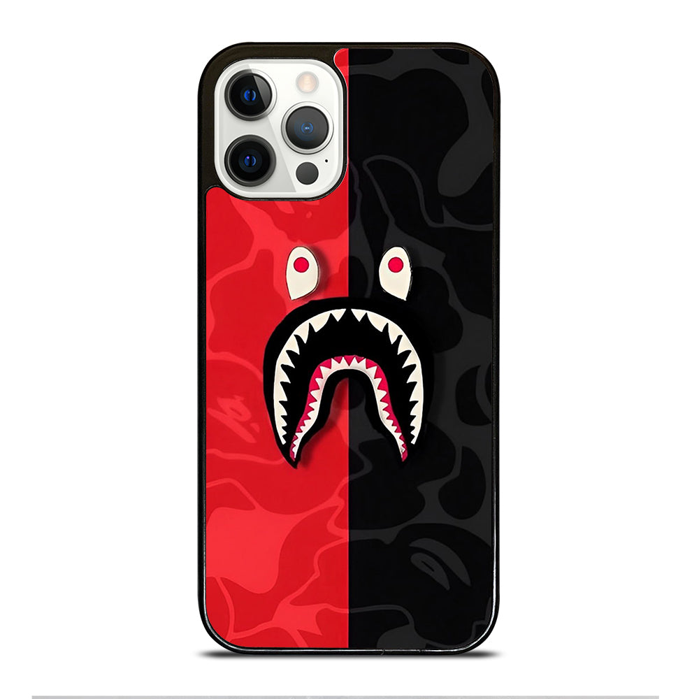 BAPE SHARK CAMO ART iPhone 12 Pro Case Cover