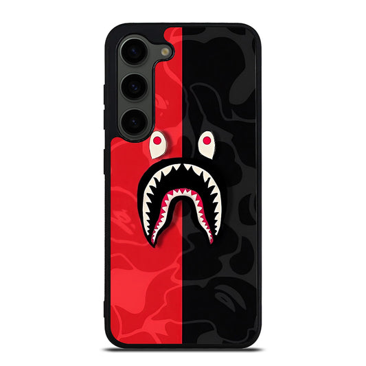BAPE SHARK CAMO ART Samsung Galaxy S23 Plus Case Cover
