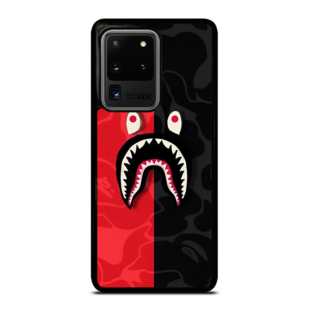 BAPE SHARK CAMO ART Samsung Galaxy S20 Ultra Case Cover