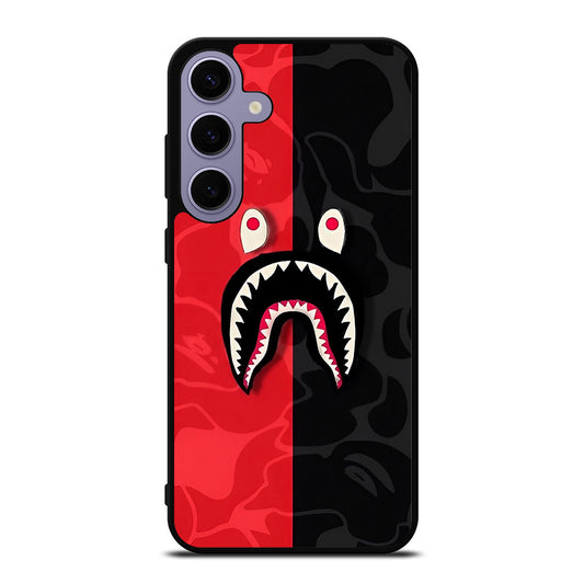 BAPE SHARK CAMO ART Samsung Galaxy S24 Plus Case Cover