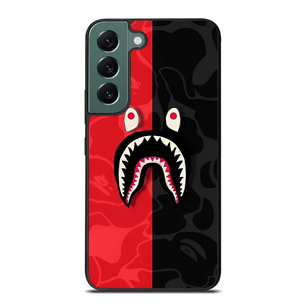 BAPE SHARK CAMO ART Samsung Galaxy S22 Case Cover