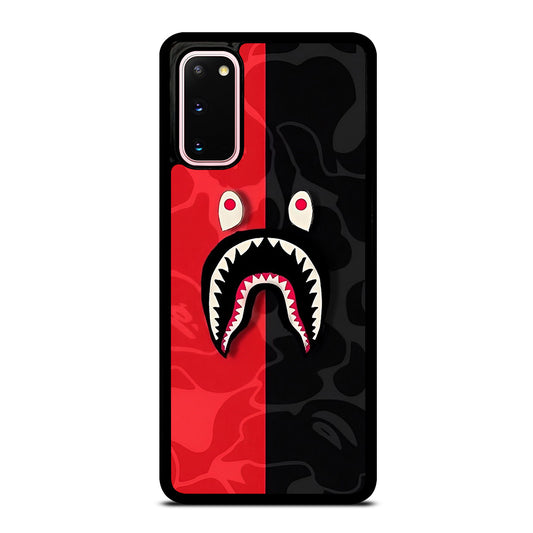 BAPE SHARK CAMO ART Samsung Galaxy S20 Case Cover