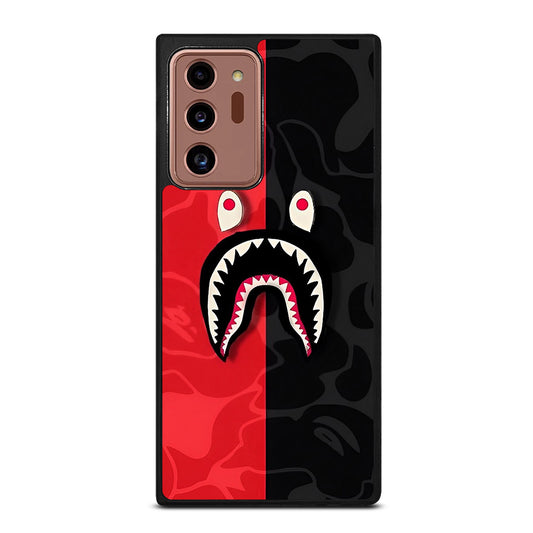 BAPE SHARK CAMO ART Samsung Galaxy Note 20 Ultra Case Cover