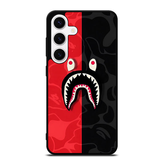 BAPE SHARK CAMO ART Samsung Galaxy S24 Case Cover