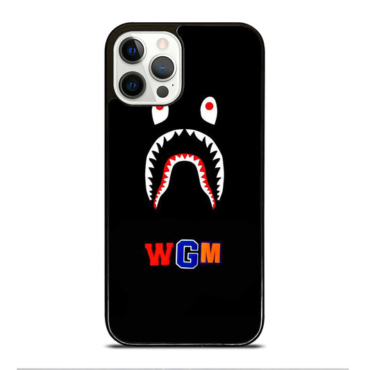 BAPE SHARK WGM iPhone 12 Pro Case Cover