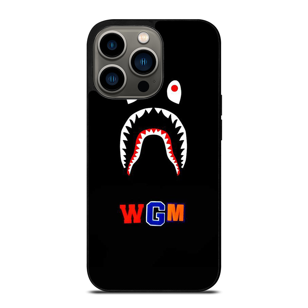 BAPE SHARK WGM iPhone 13 Pro Case Cover