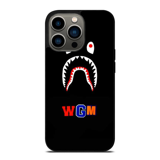 BAPE SHARK WGM iPhone 13 Pro Case Cover