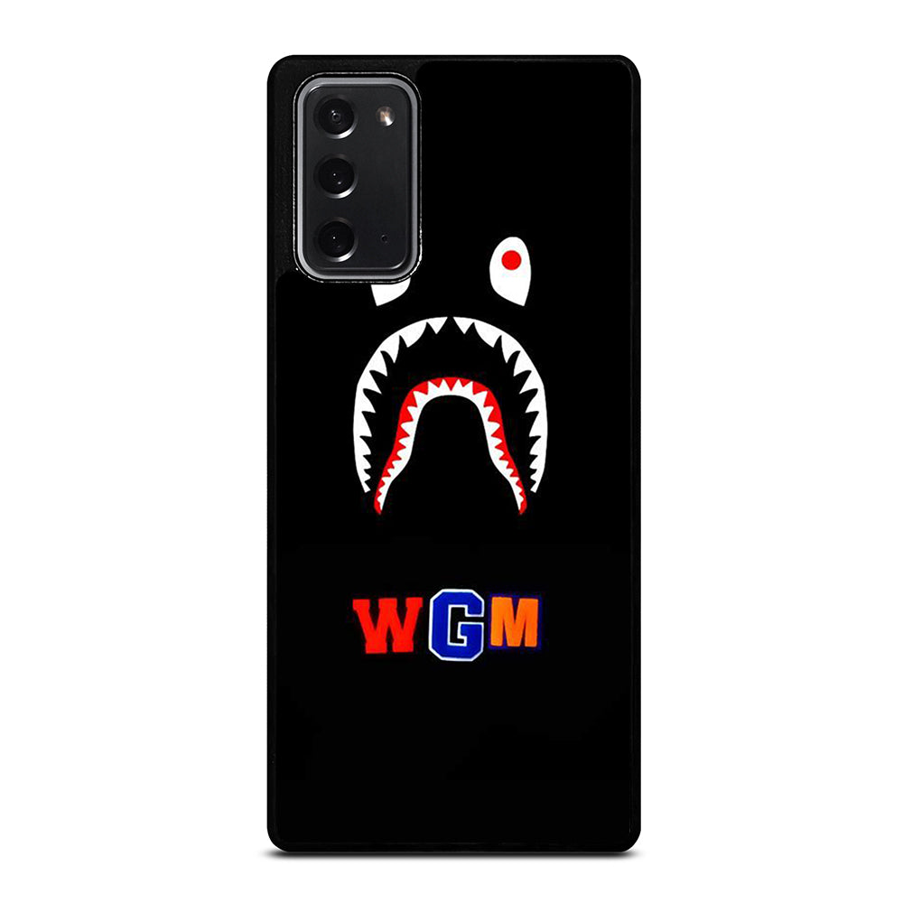 BAPE SHARK WGM Samsung Galaxy Note 20 Case Cover