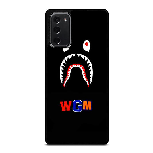 BAPE SHARK WGM Samsung Galaxy Note 20 Case Cover