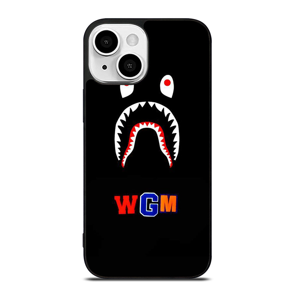 BAPE SHARK WGM iPhone 13 Mini Case Cover