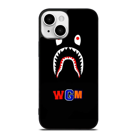 BAPE SHARK WGM iPhone 13 Mini Case Cover