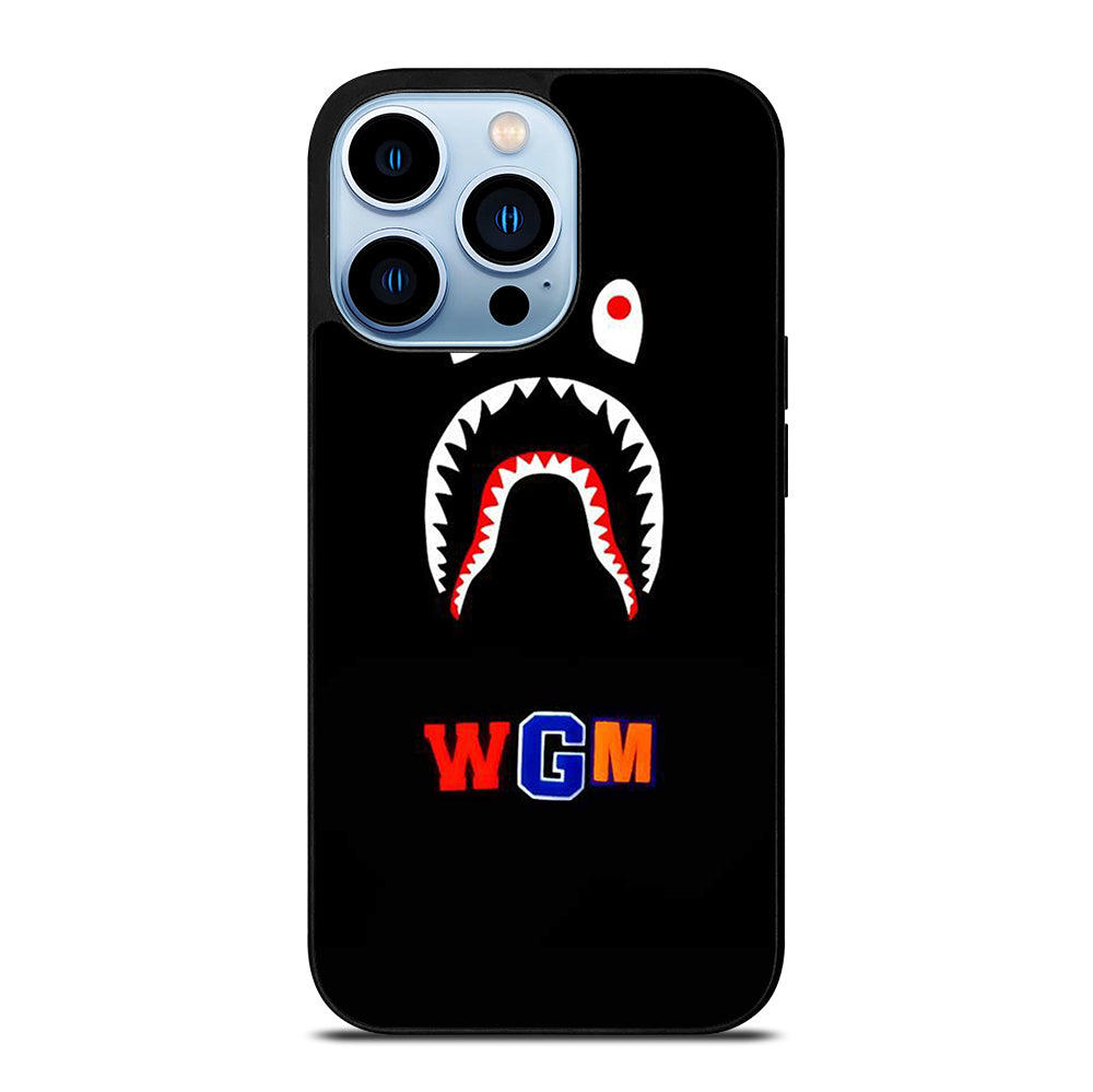 BAPE SHARK WGM iPhone 13 Pro Max Case Cover