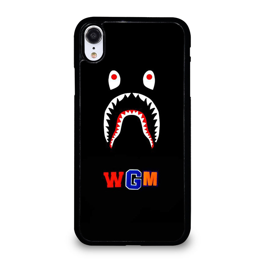 BAPE SHARK WGM iPhone XR Case Cover
