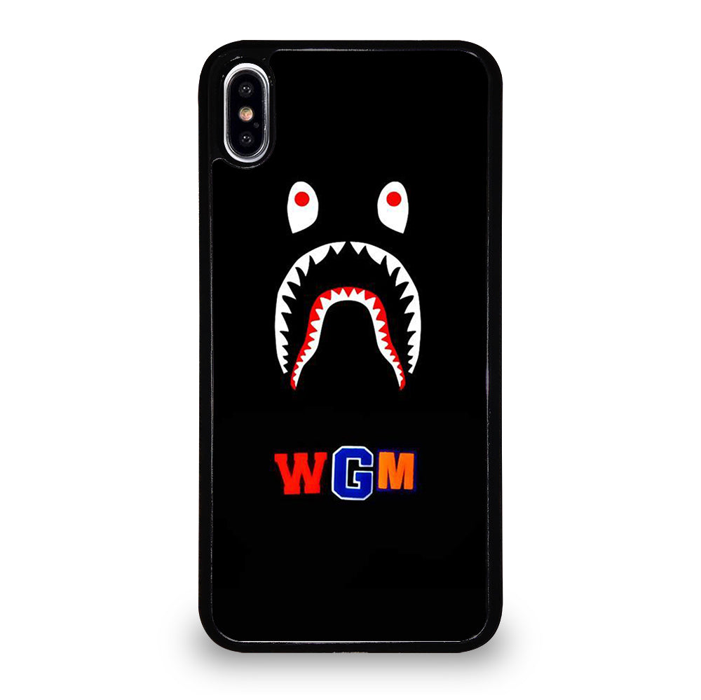 BAPE SHARK WGM iPhone XS Max Case Cover