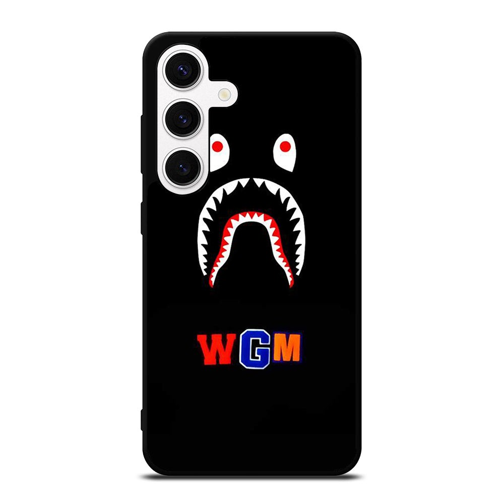 BAPE SHARK WGM Samsung Galaxy S24 Case Cover
