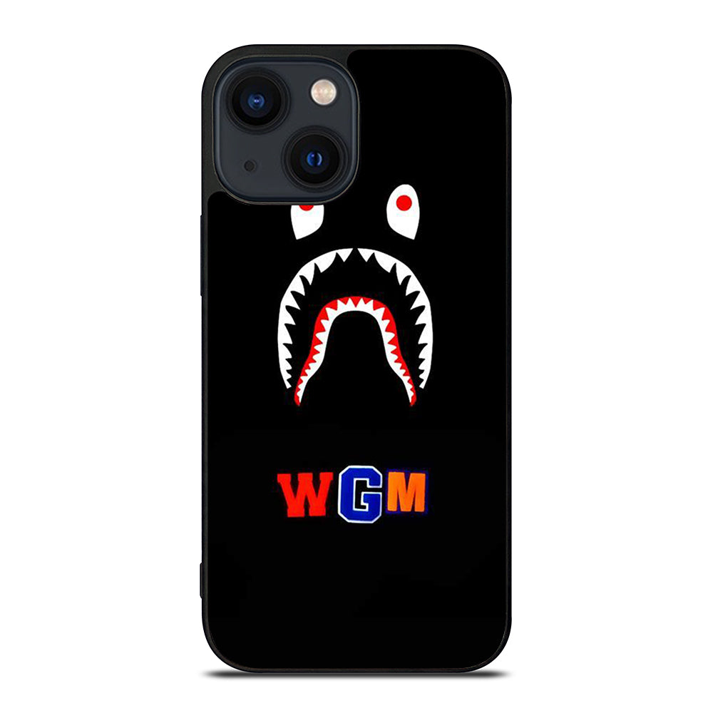 BAPE SHARK WGM iPhone 14 Plus Case Cover