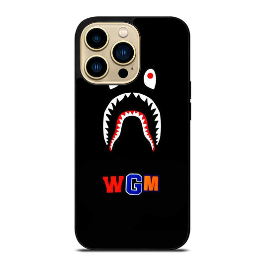BAPE SHARK WGM iPhone 14 Pro Max Case Cover