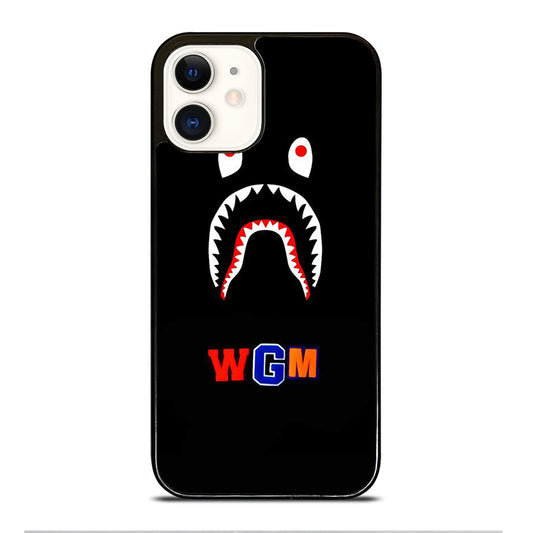 BAPE SHARK WGM iPhone 12 Case Cover