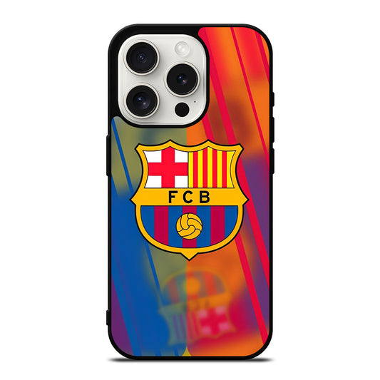 BARCELONA FOOTBALL CLUB LOGO iPhone 15 Pro Case Cover