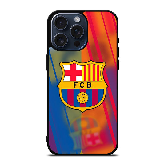 BARCELONA FOOTBALL CLUB LOGO iPhone 15 Pro Max Case Cover