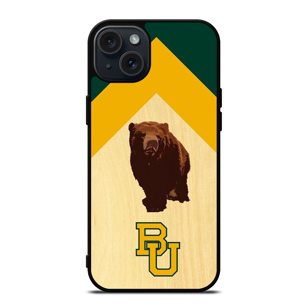 BAYLOR BEARS BU LOGO iPhone 15 Plus Case Cover