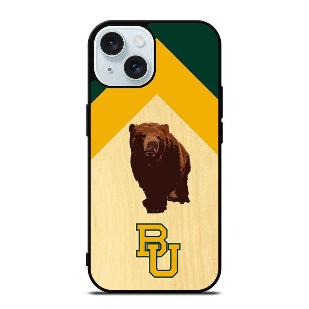 BAYLOR BEARS BU LOGO iPhone 15 Case Cover