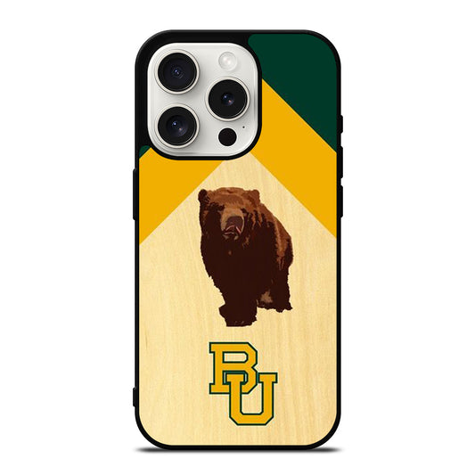 BAYLOR BEARS BU LOGO iPhone 15 Pro Case Cover