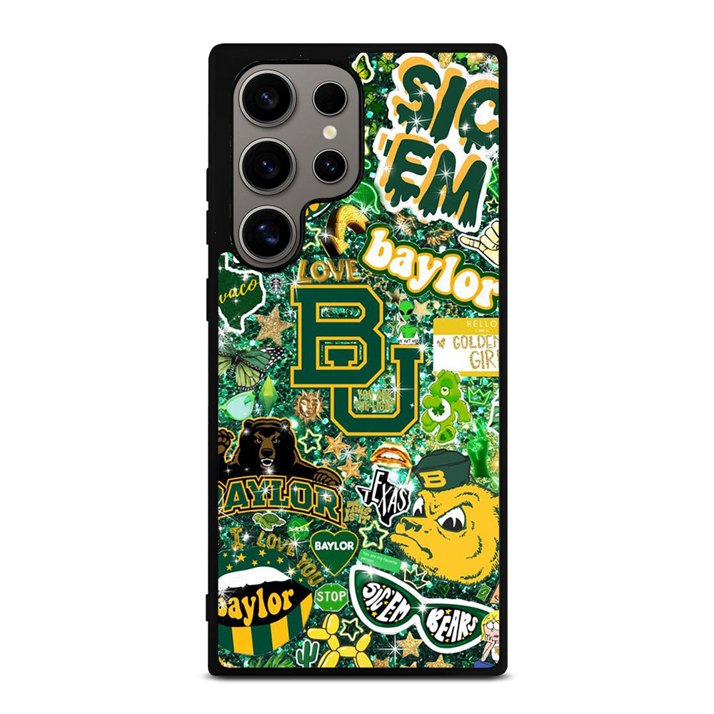 BAYLOR BEARS NFL PATTERN Samsung Galaxy S24 Ultra Case Cover