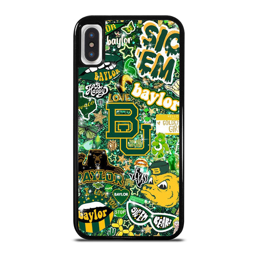 BAYLOR BEARS NFL PATTERN iPhone X / XS Case Cover