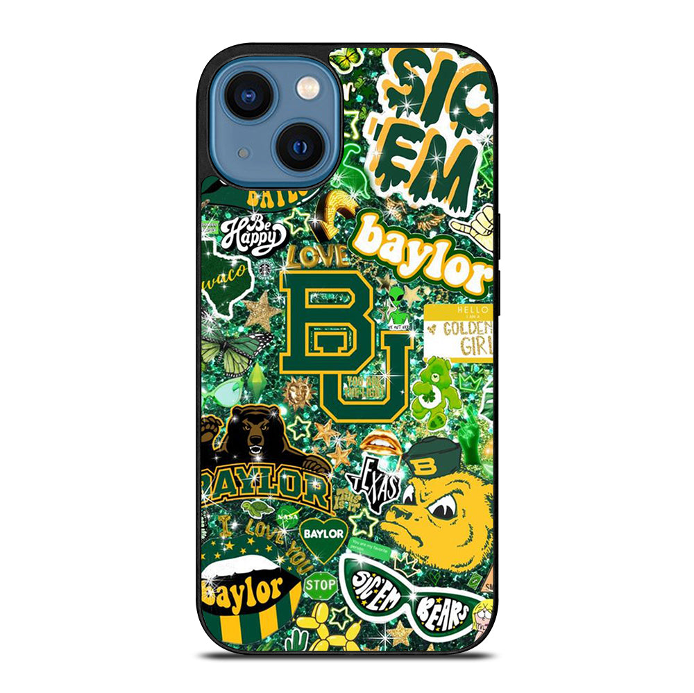 BAYLOR BEARS NFL PATTERN iPhone 14 Case Cover