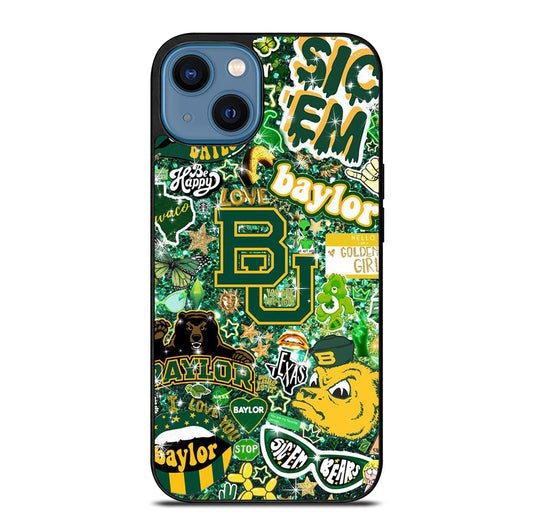 BAYLOR BEARS NFL PATTERN iPhone 14 Case Cover