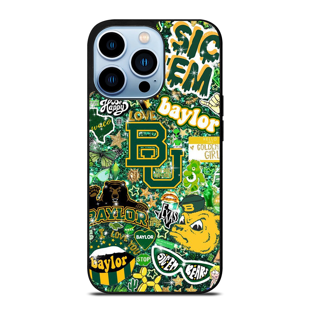 BAYLOR BEARS NFL PATTERN iPhone 13 Pro Max Case Cover