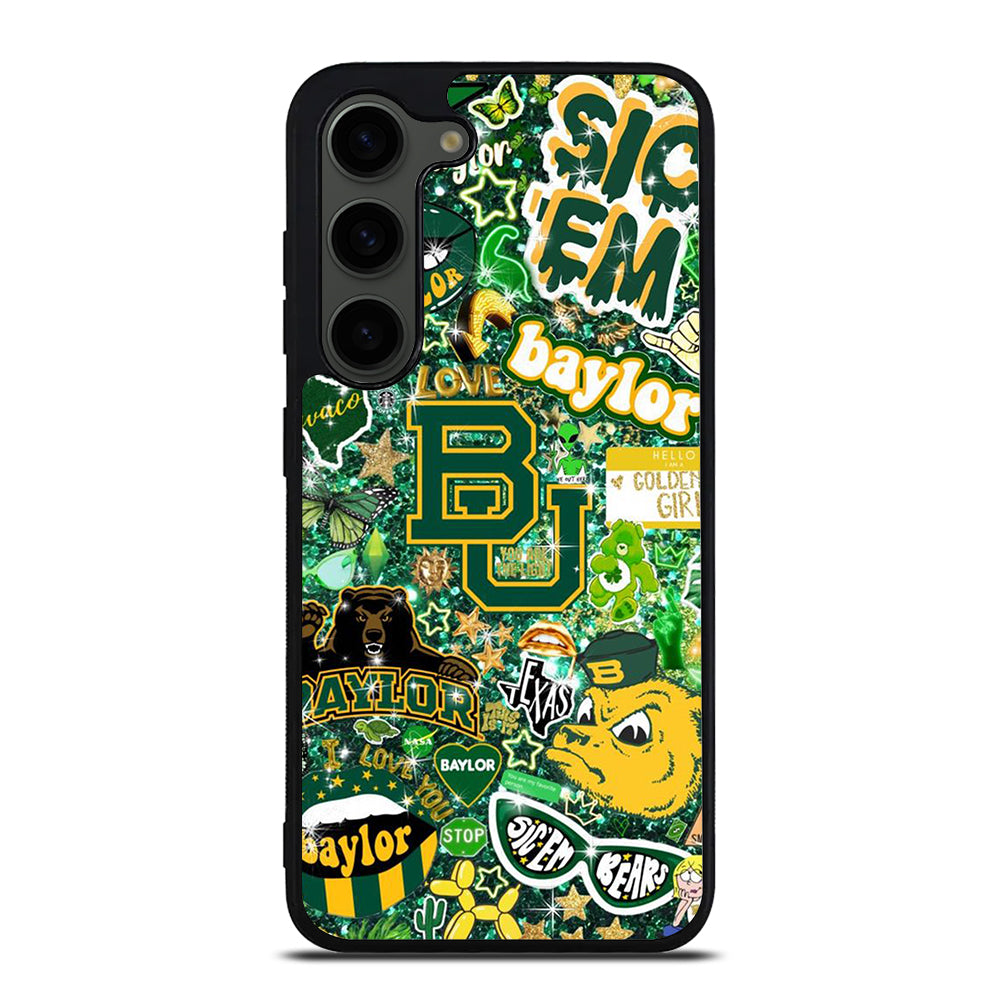 BAYLOR BEARS NFL PATTERN Samsung Galaxy S23 Plus Case Cover
