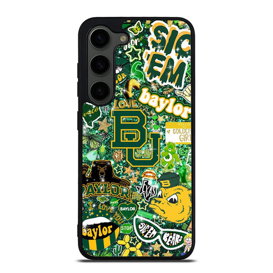 BAYLOR BEARS NFL PATTERN Samsung Galaxy S23 Plus Case Cover