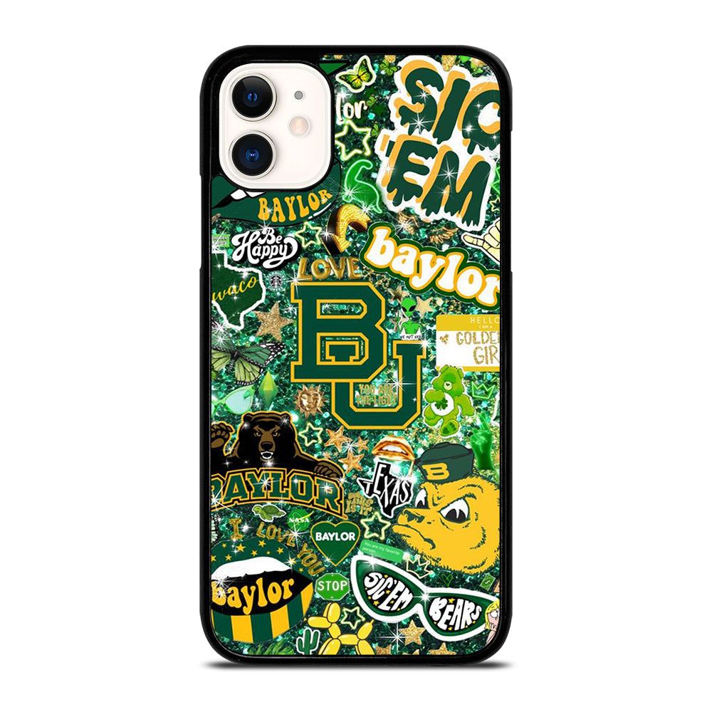 BAYLOR BEARS NFL PATTERN iPhone 11 Case Cover