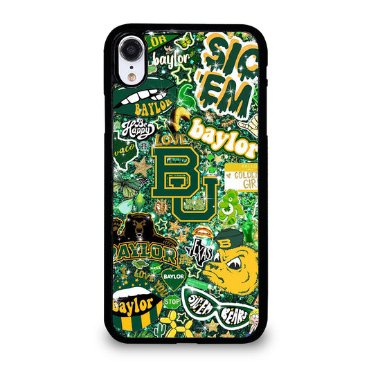 BAYLOR BEARS NFL PATTERN iPhone XR Case Cover