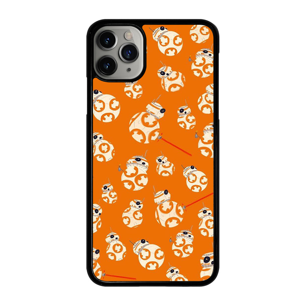 BB-8 DROID ROBOT STAR WARS PATTERN iPhone 11 Pro Max Case Cover