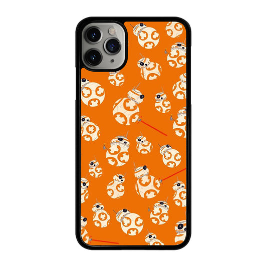 BB-8 DROID ROBOT STAR WARS PATTERN iPhone 11 Pro Max Case Cover