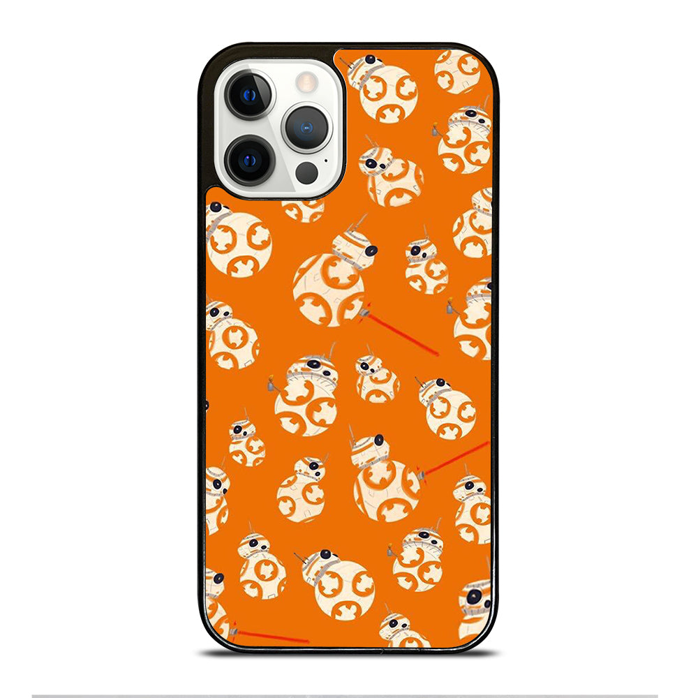 BB-8 DROID ROBOT STAR WARS PATTERN iPhone 12 Pro Case Cover
