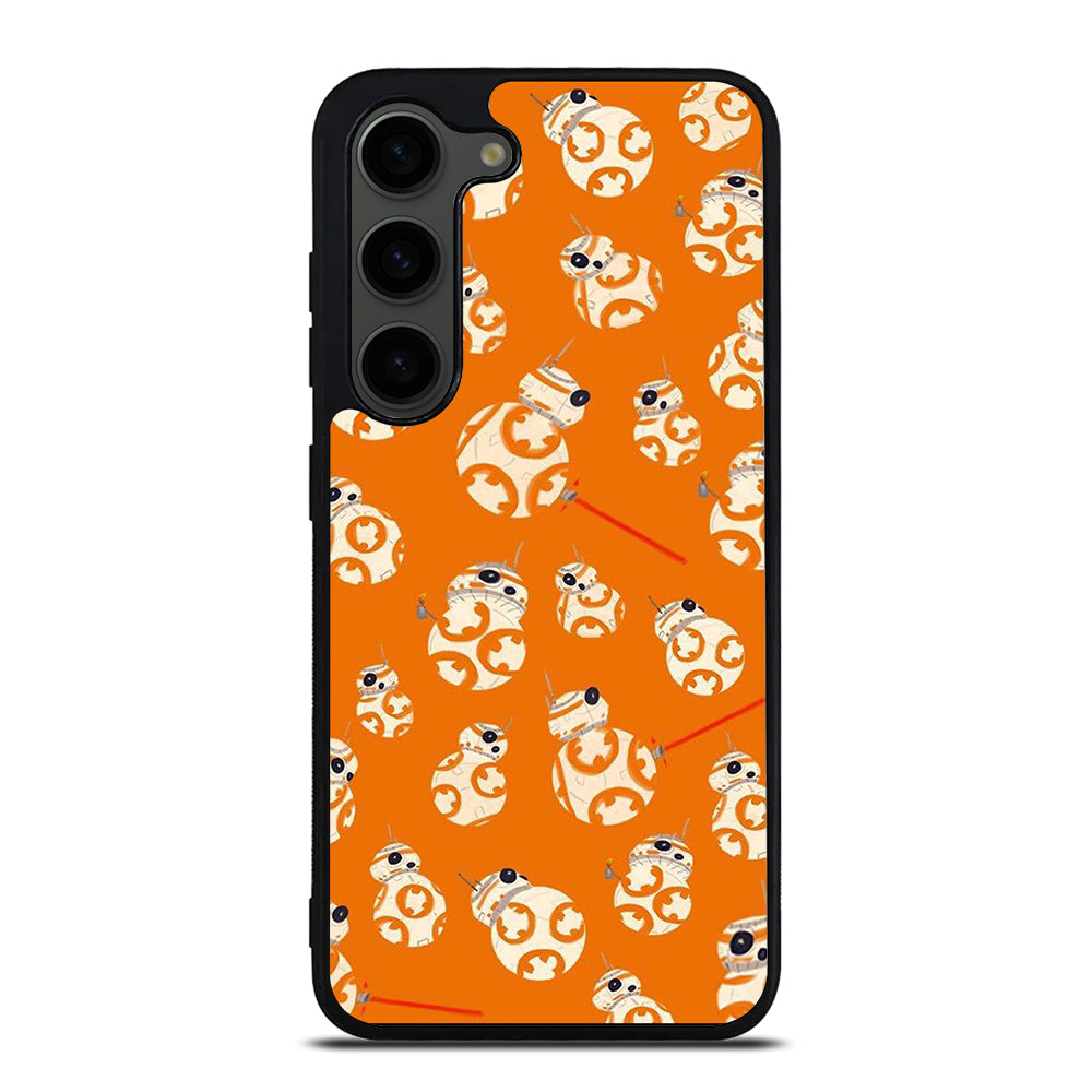 BB-8 DROID ROBOT STAR WARS PATTERN Samsung Galaxy S23 Plus Case Cover
